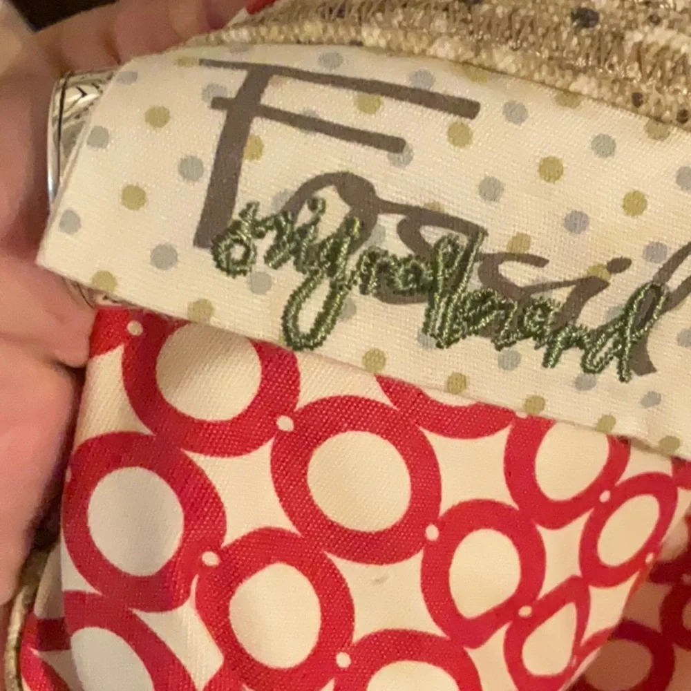 Awesome fossil canvas shoulder bag , special design - Picture 11 of 11